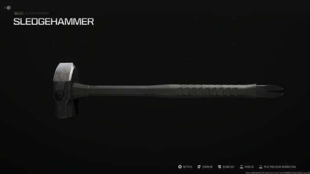 Sledgehammer preview