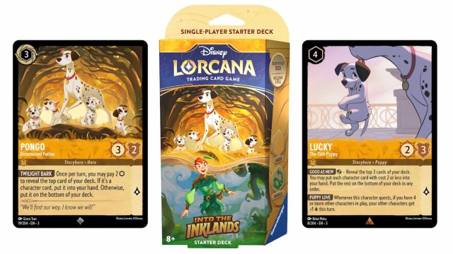 lorcana dogged and dynamic starter deck