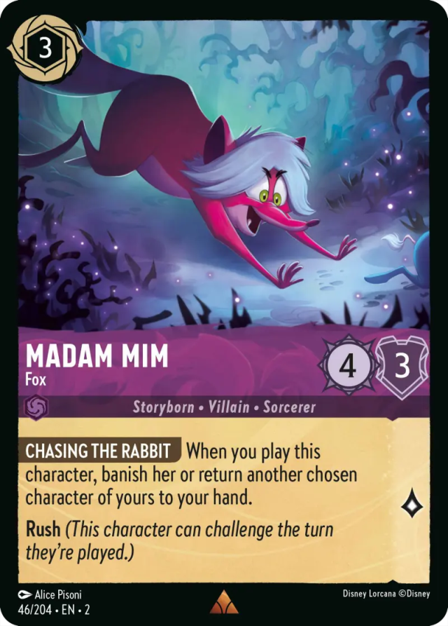 lorcana madam mim fox