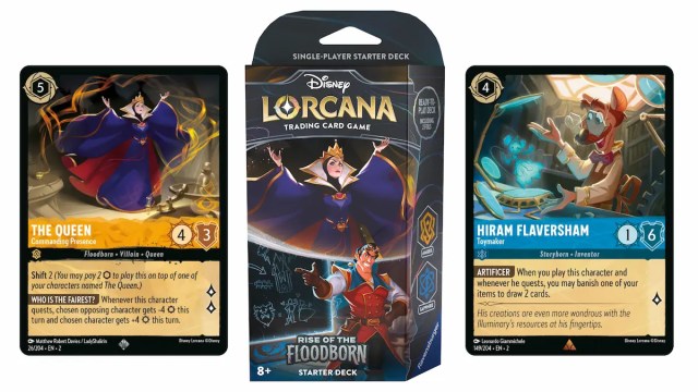 lorcana tactical teamwork starter deck