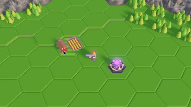 Mini Empires RTS in-game screenshot