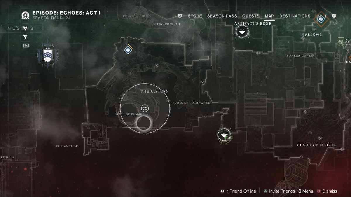 site 1 for radiolaria samples on nessus destiny 2