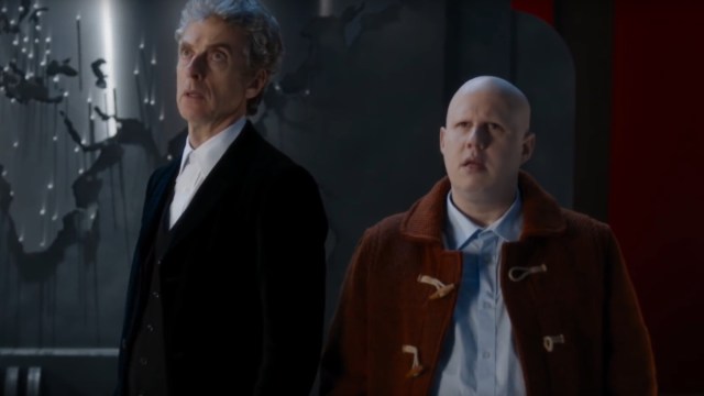 The Doctor and Nardole in The Return of Doctor Mysterio