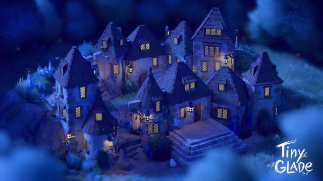 Town made in Tiny Glade
