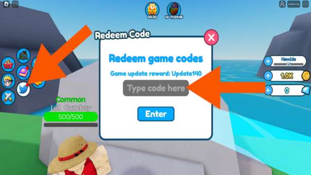 How to redeem codes in Ultimate Anime Simulator