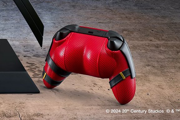 Deadpool's ass controller