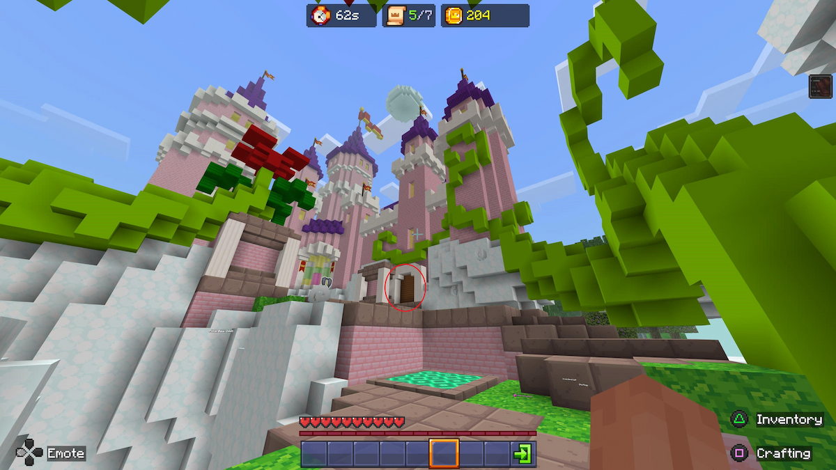Castle in Minecraft