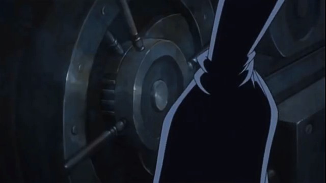 Imu opening the vault in One Piece
