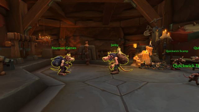 Janky and Grimes in Ringed Deeps (WoW: The War Within)