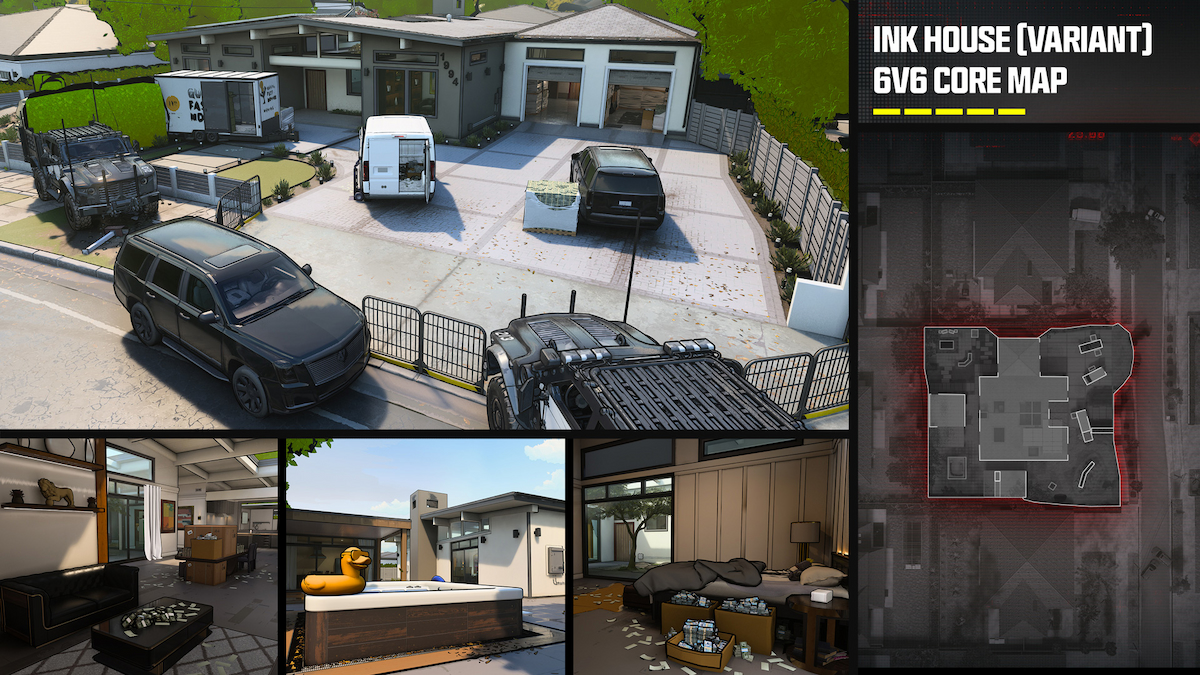 Ink House in MW3 Season 5 Reloaded