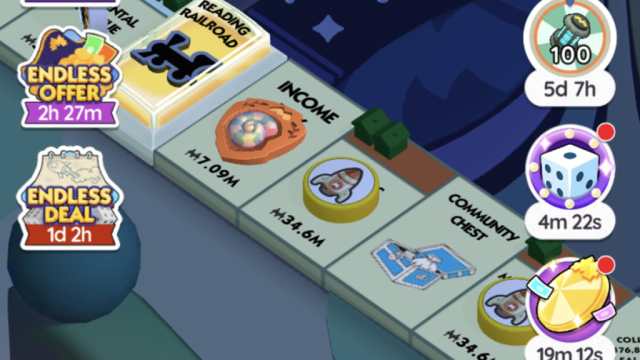 Monopoly GO Rocket to Success board token