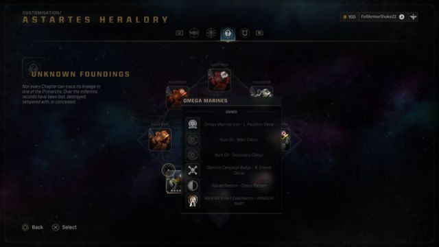 Warhammer 40K Space Marine 2 armor customization