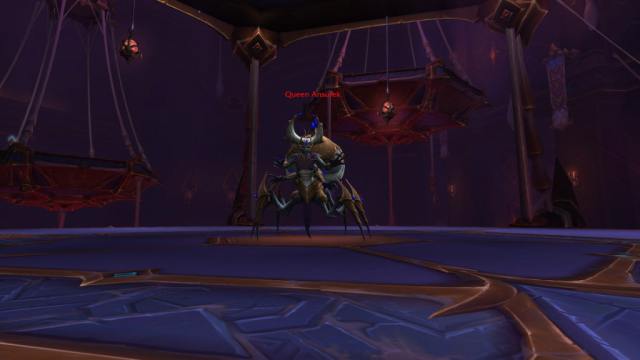 Queen Ansurek in WoW The War Within Story Mode