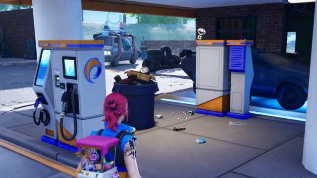 Fortnite gas station