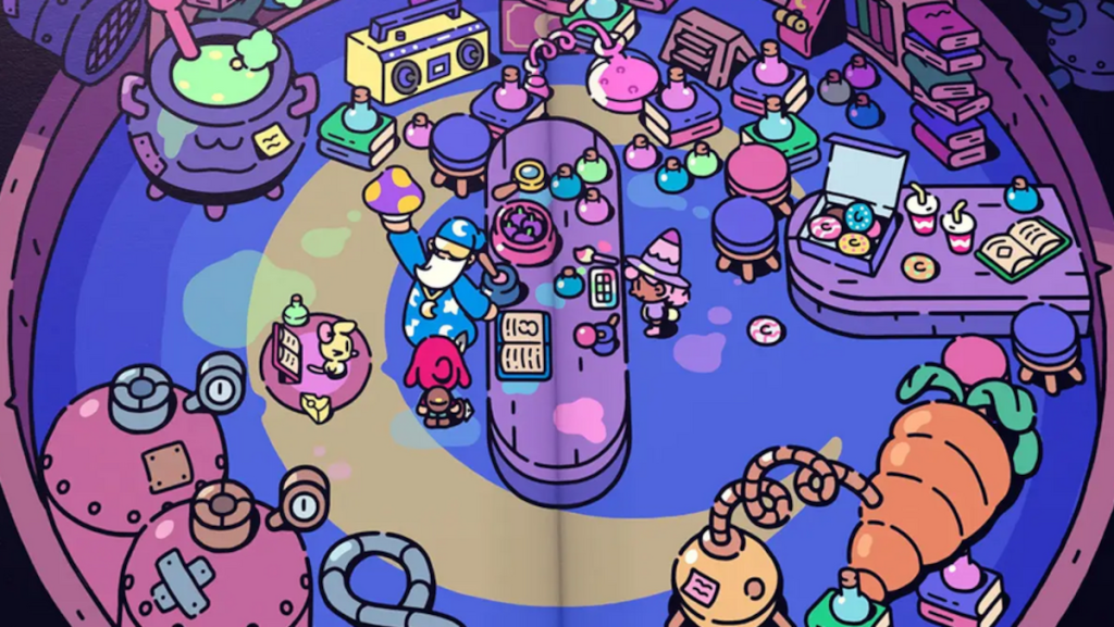 Jot, Violet and Moonbeard in The Plucky Squire