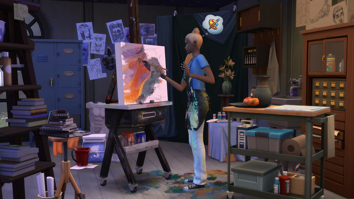 The Sims 4 Artist Studio Kit