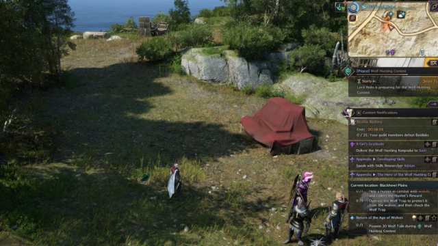 Throne and Liberty Wolf Hunting Contest starting quests