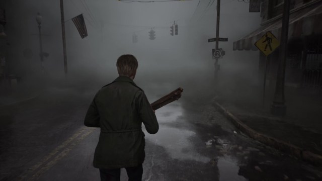 Silent Hill 2 Remake Running through town