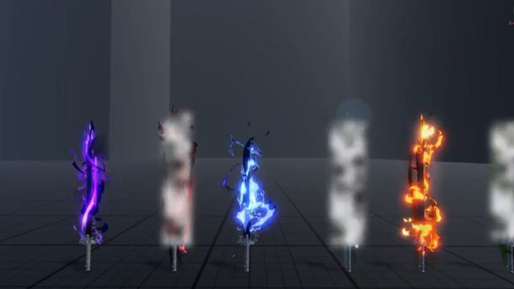 Swords in Blox Fruits update 24