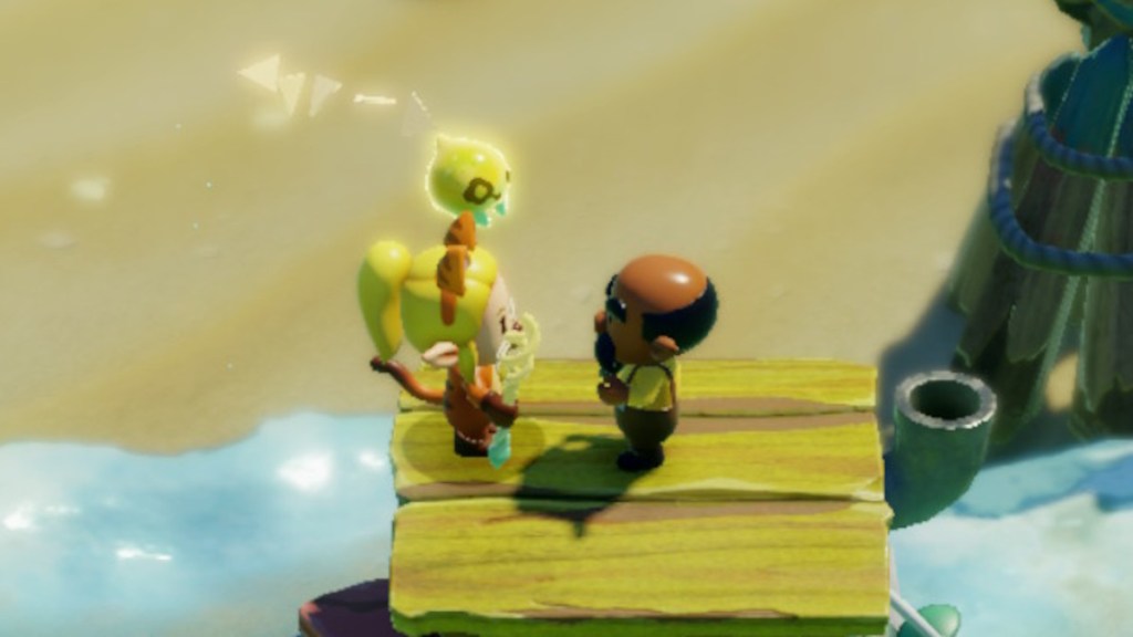 Completing the Zappy Shipwreck side quest will reward a Fairy Bottle in Zelda: Echoes of Wisdom