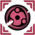 Emblem of the Red Eyes Meteor Clan from the Ninja Time Roblox experience