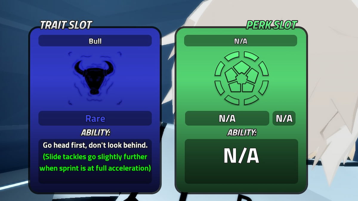 Perks display in Vision Roblox experience