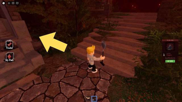 Skull #2 location in Graveyard The Haunt Roblox