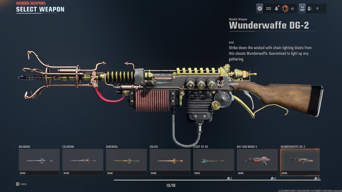 Wunderwaffe DG-2 Wonder Weapon