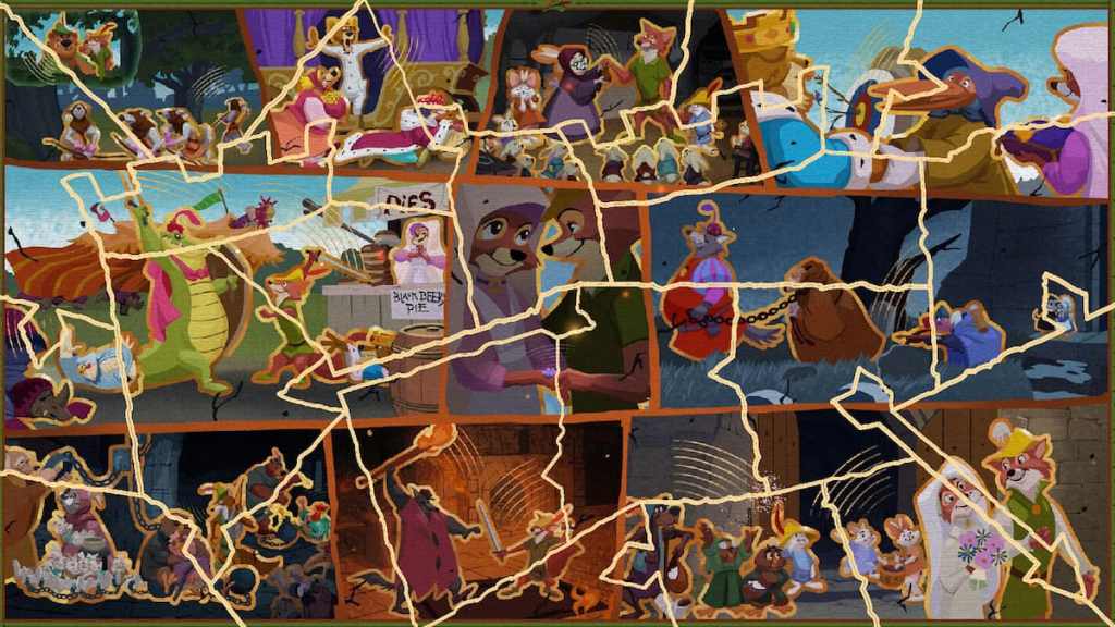 Disney Dreamlight Valley Robin Hood puzzle solution