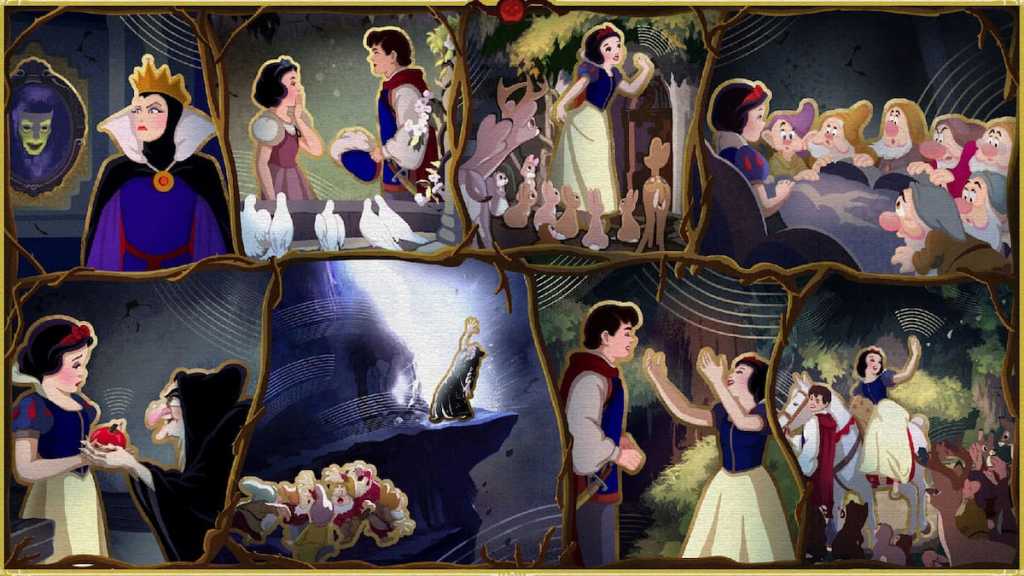 Disney Dreamlight Valley Snow White puzzle