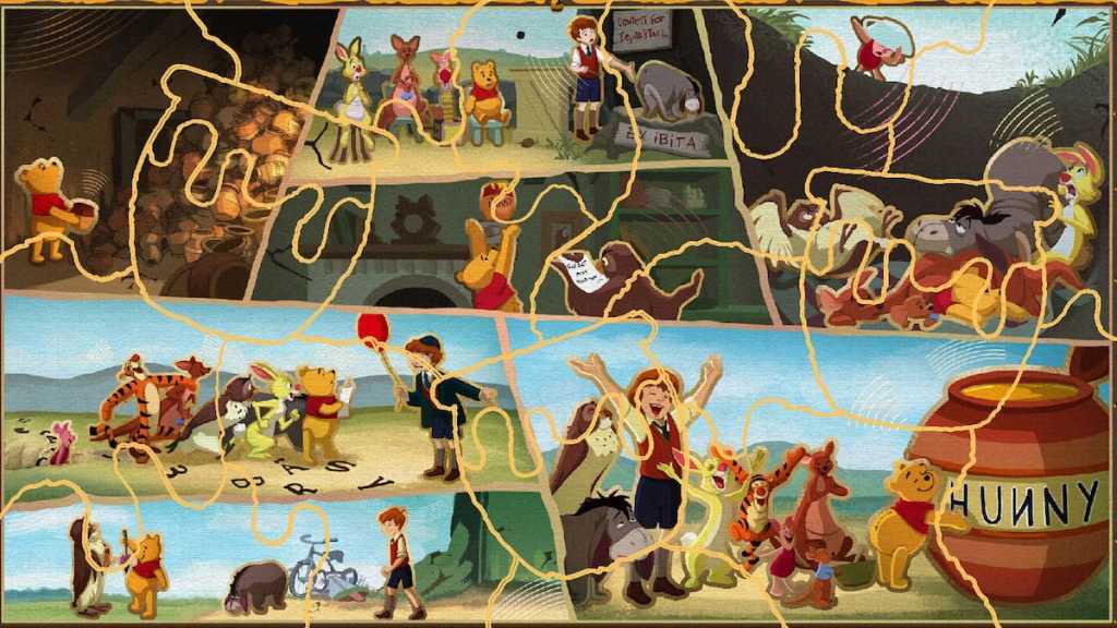 Disney Dreamlight Valley Winnie the Pooh puzzle solution