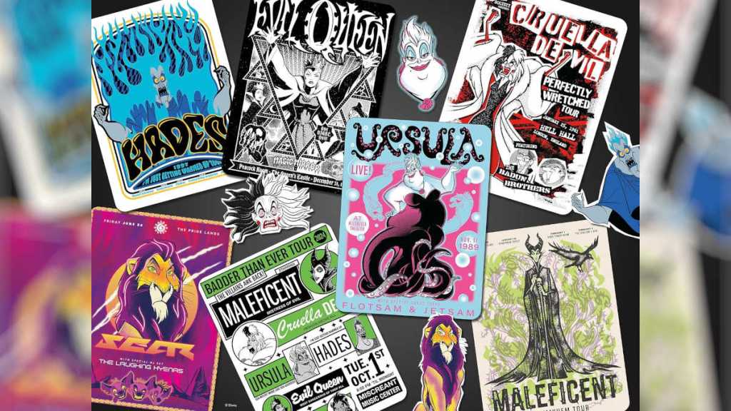 Disney Villains Tour Poster puzzle