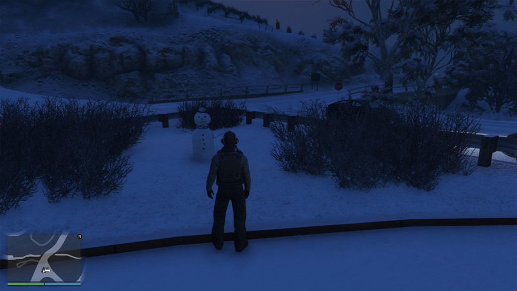 GTA Online Snowman 11