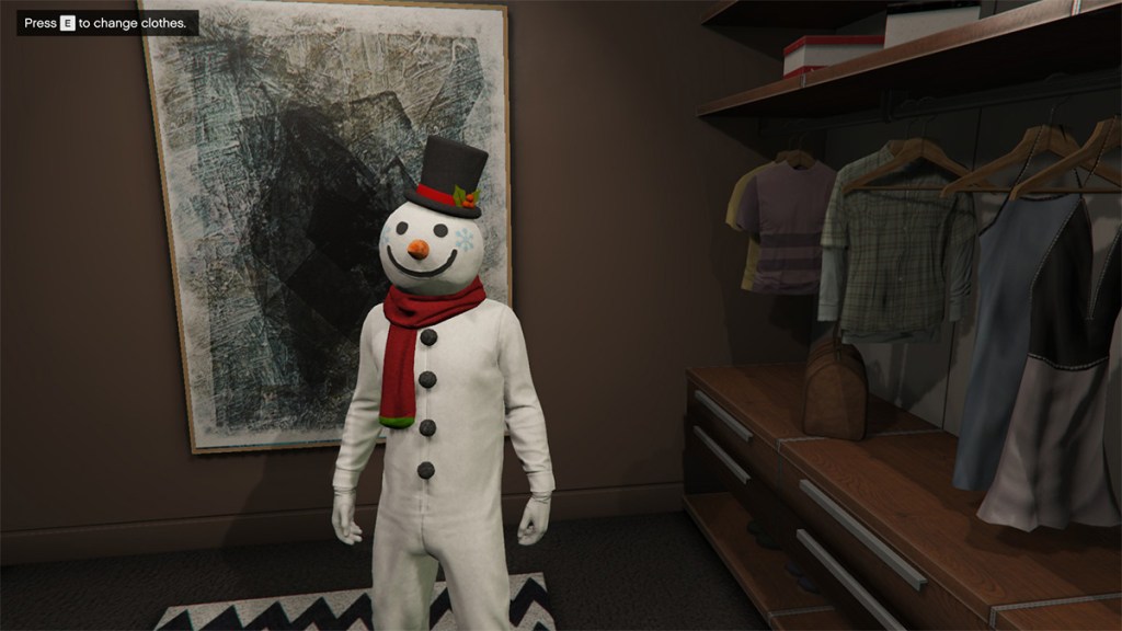 GTA Online Snowman Outfit