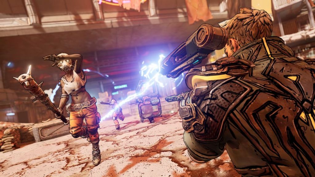 A gameplay screenshot from Borderlands 3.