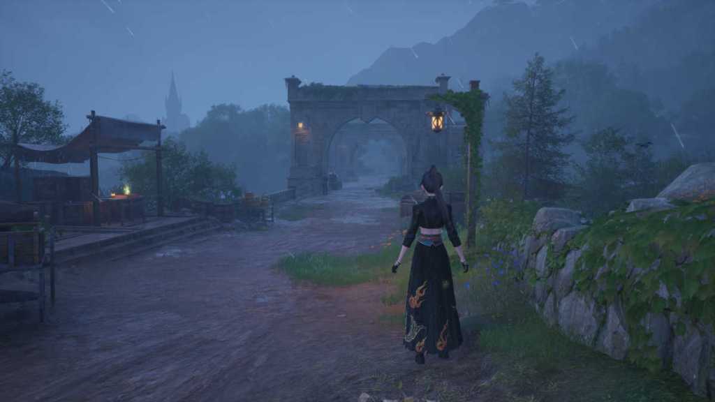 Forced Perspective: Light Up the Bridge Lamps solution in Infinity Nikki