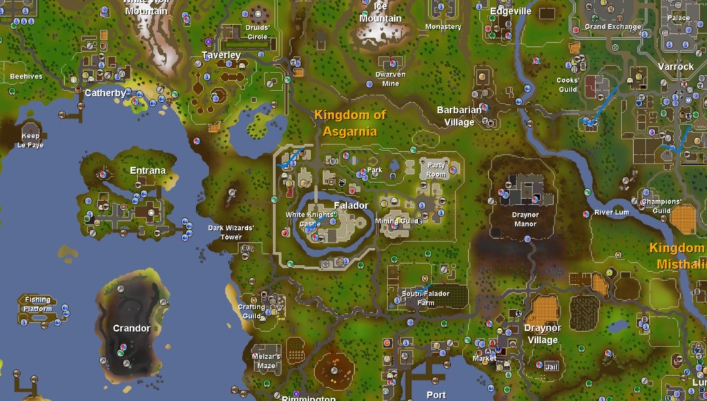 OSRS Christmas event locations