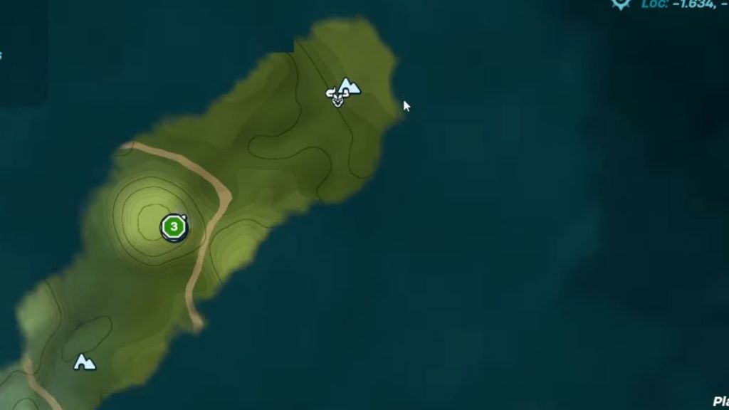 An image of Storm King location in Lego Fortnite