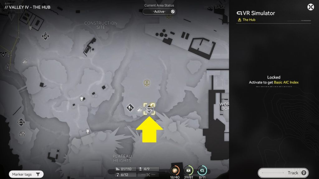 Basic AIC Index Map in Arknights: Endfield