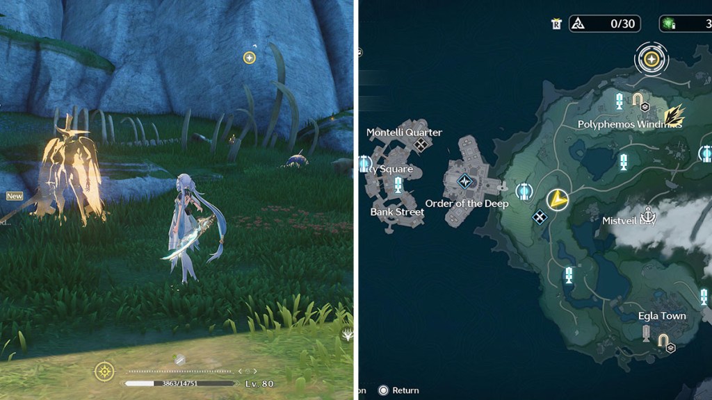 The Knight of Atrocity location in Wuthering Waves.