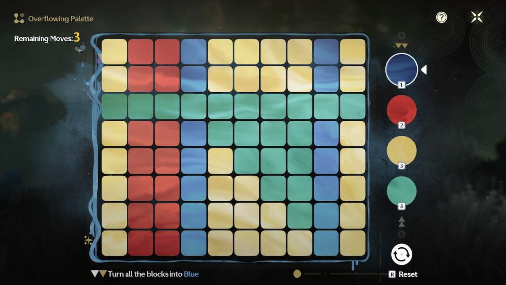 Overflowing Palette Puzzle in Wuthering Waves 2.0