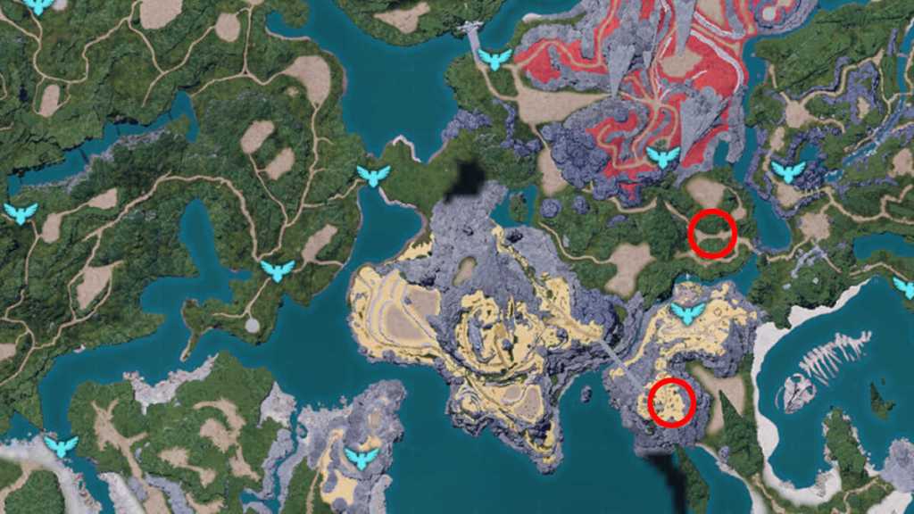 Locations for Dr. Brawn to spawn on Palpagos in Palworld