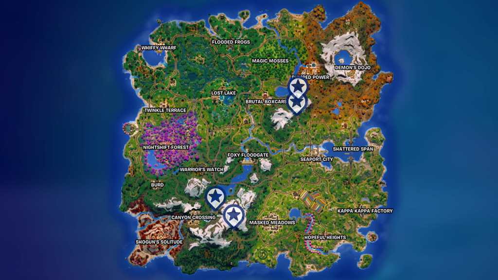 Fortnite evacuation sign map