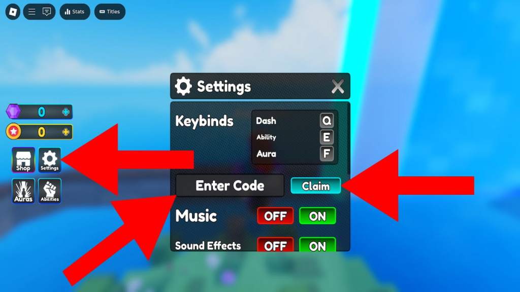 How to redeem Aura Battles codes