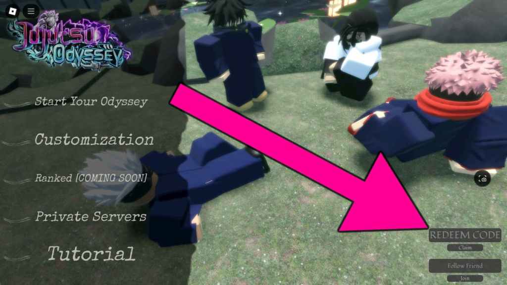 How to redeem Jujutsu Odyssey codes.