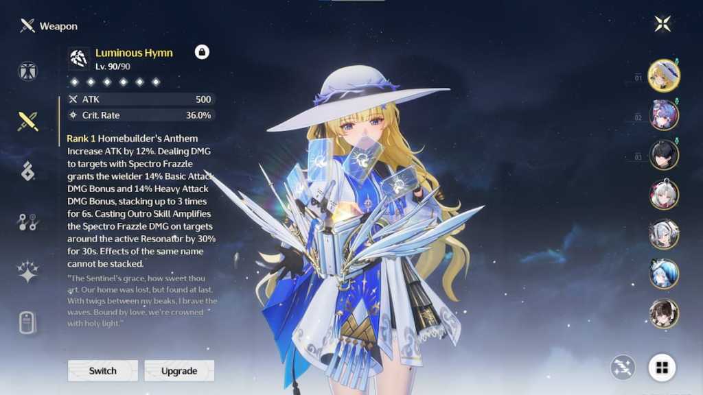 Phoebe's best Echoes in Wuthering Waves