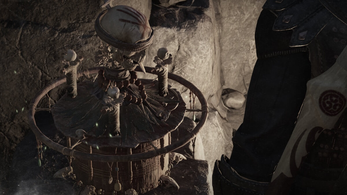 Screenshot of the complete Totem of Defiance in Avowed.