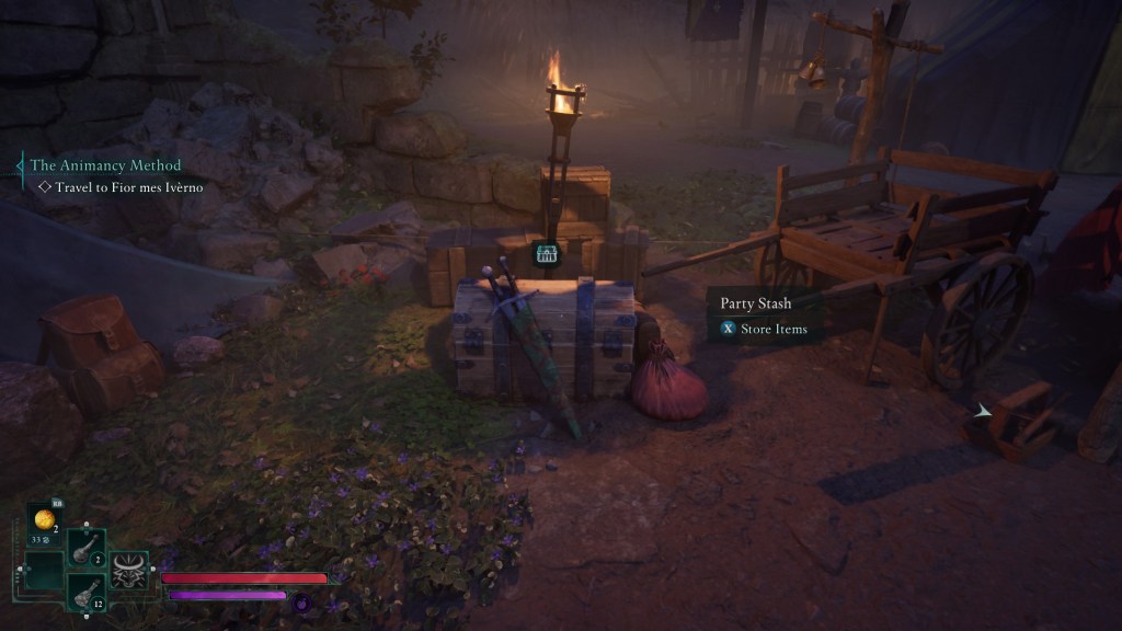 The party stash that contains the unique armor sets in Avowed