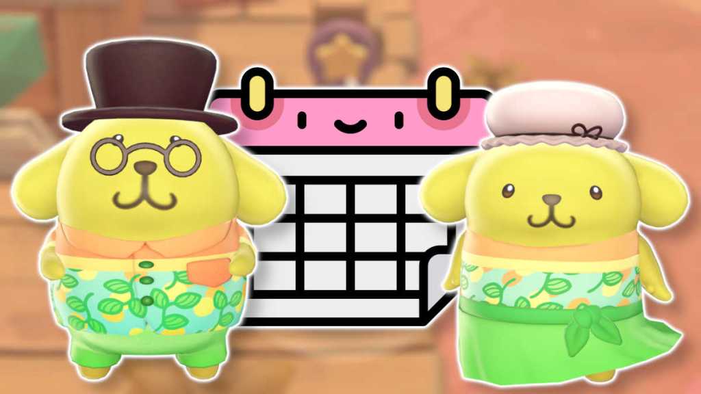 Pompompurin's parents visit schedule for 2025