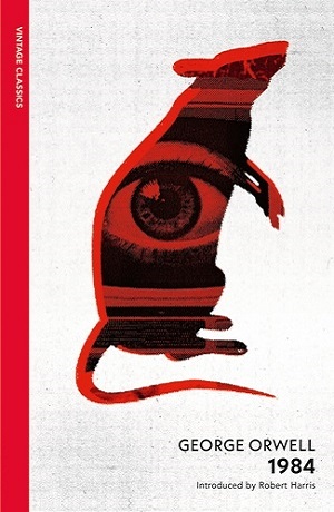 Nineteen Eighty-Four - George Orwell book cover.
